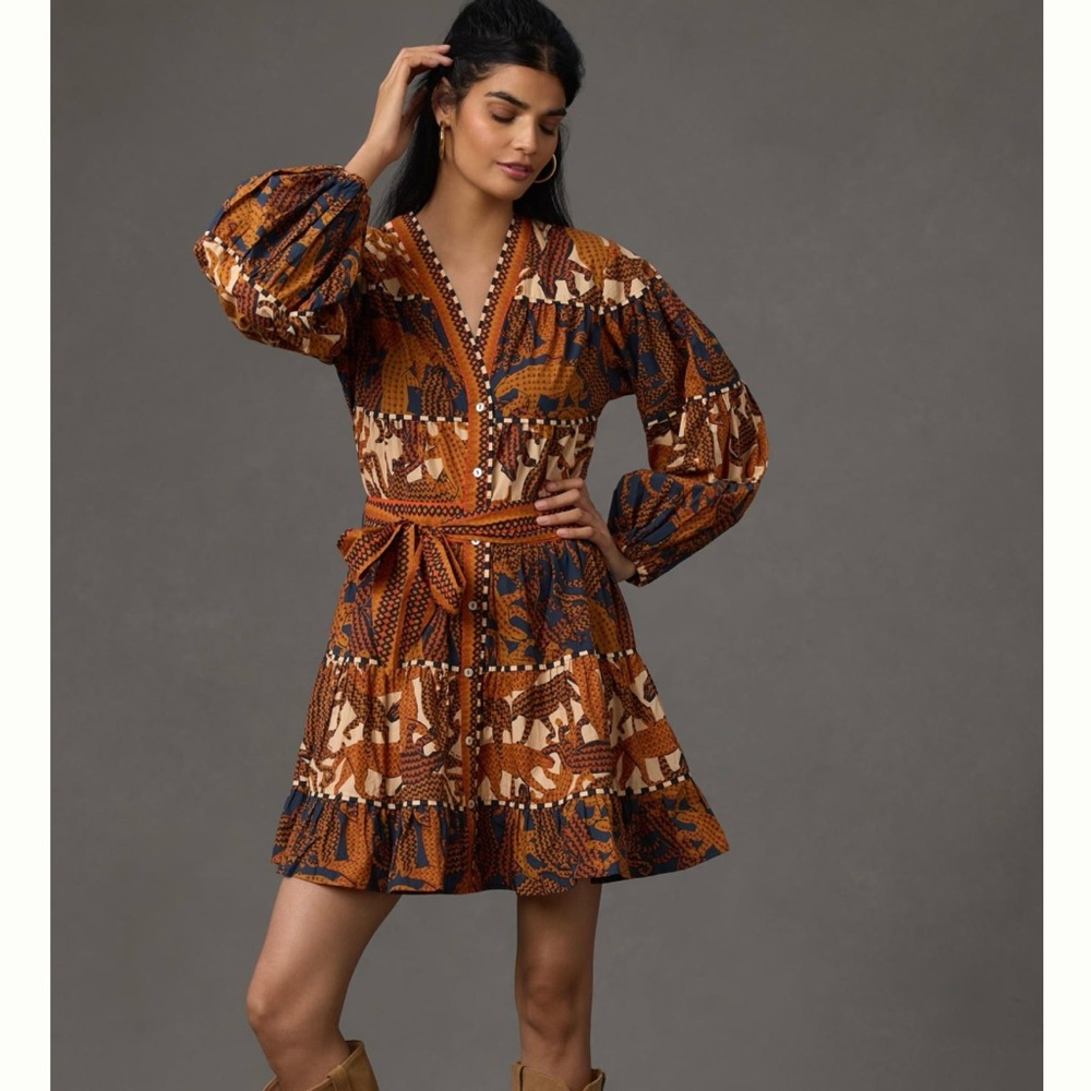 FARM Rio Multicolor Mini Dress - Picture 6 of 14